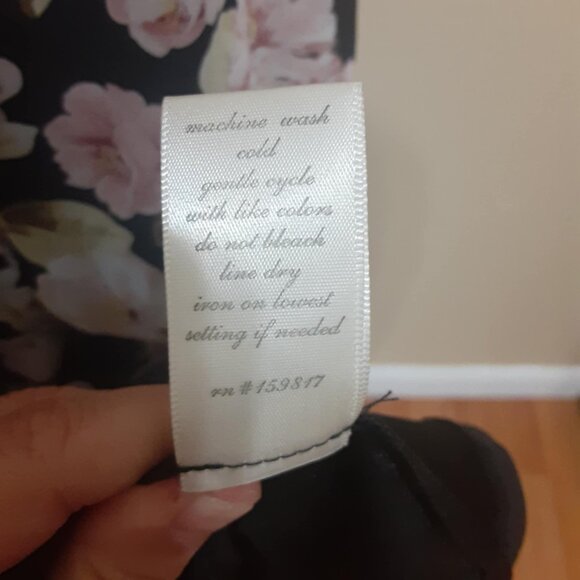 Altar'D State Size Large Chaya Floral Ruffle Spaghetti Strap Smocked Midi Dress - Picture 13 of 16